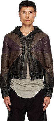 Black Edfu Leather Jacket