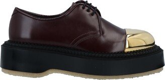 ADIEU x UNDERCOVER Lace-up Shoes Burgundy