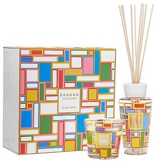 Ocean Drive Candle + Diffuser Gift Box in Beauty: NA