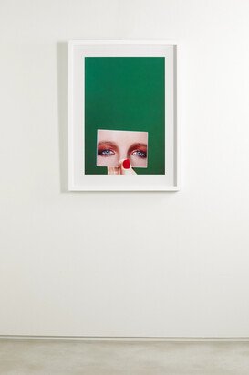 AP8 - Guy Bourdin Framed Print - Green