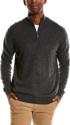 1/4-Zip Cashmere Pullover