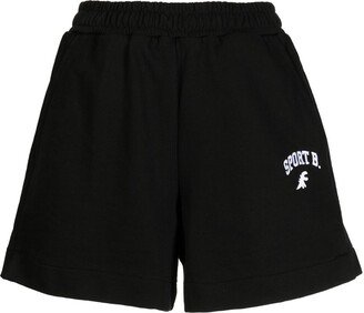 SPORT b. by agnès b. Logo Cotton Shorts