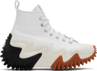 White Run Star Motion High Top Sneakers