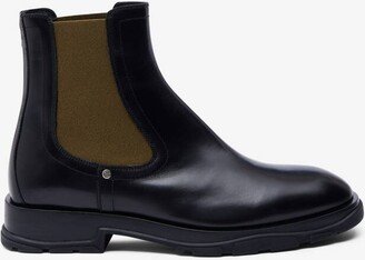 Men's Stack Chelsea Boot In Black/multicolour