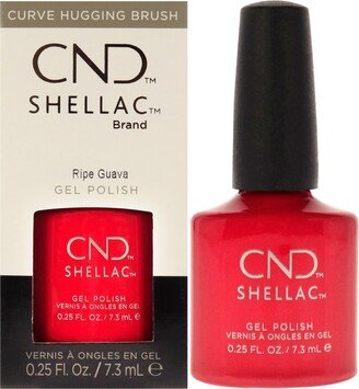 Shellac Nail Color - Ripe Gauva by for Women - 0.25 oz Nail Polish