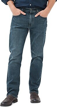Winton Relaxed Fit Jeans in Mid Blue