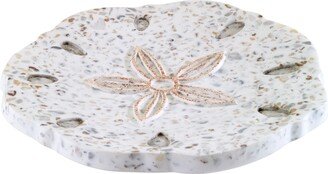 Coastal Terrazzo Stone Chips Resin Soap Dish