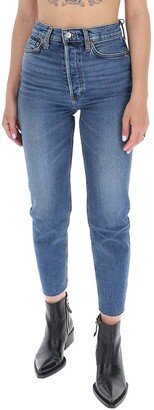 Cropped Slim-Fit Jeans