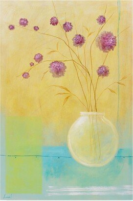 Pablo Esteban Small Floral Vase 1 Canvas Art - 27