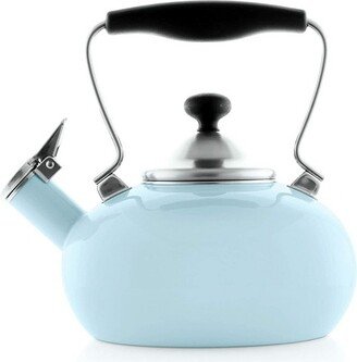 37-1LB LB Enamel-On-Steel Zenith Teakettle (1.8 Quart, Light Blue)