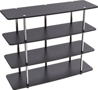 Designs2Go XL Highboy 4 Tier TV Stand for TVs up to 55 - Breighton Home