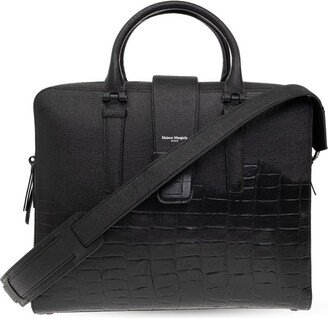 Logo Printed Embossed Briefcase