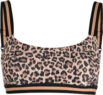 Ryker Nina leopard-print bra