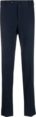 PT Torino Slim-Fit Cotton-Blend Trousers-AA