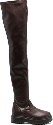 Ranger thigh-high boot