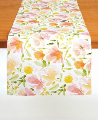 Tableau Floral Delight Table Runner, 72