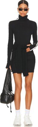 Jackson Rib Turtleneck Dress