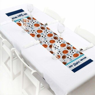 Big Dot Of Happiness Go, Fight, Win - Sports - Petite Party Paper Table Runner - 12 x 60 inches
