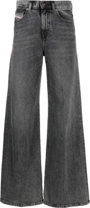 Mid-Rise Wide-Leg Jeans-AC