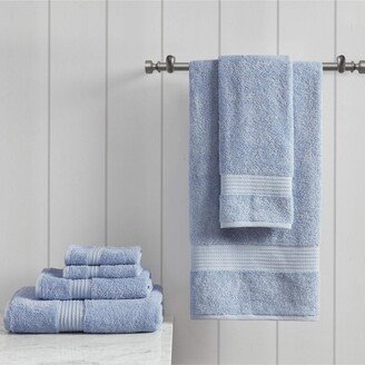 Gracie Mills Organic Cotton Towel Set Blue