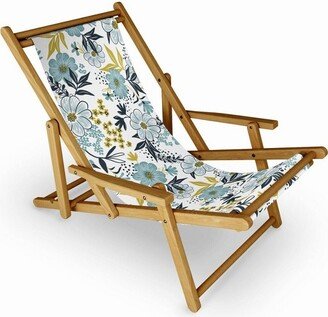 Heather Dutton Harper Dusk Blue Sling Chair