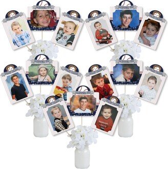 Big Dot Of Happiness Batter Up - Baseball Party Picture Centerpiece Sticks Photo Table Toppers 15 Ct