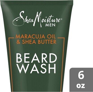 SheaMoisture Men Beard Wash - Maracuja Oil & Shea Butter - 6 fl oz