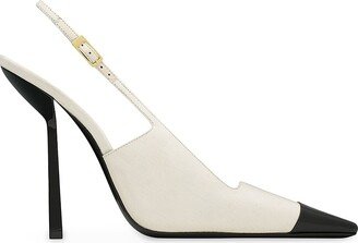 Ines Slingback Pumps In Satin