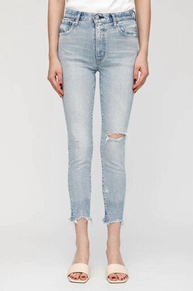 Verna Skinny-Hi Jeans In Light Blue