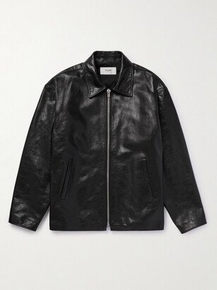 Oversized Leather Jacket
