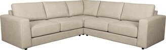 Abbyson Living Elizabeth 3 Piece Stain-Resistant Fabric Sectional