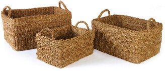 Napa Home & Garden Set Of 3 Rectangular Baskets