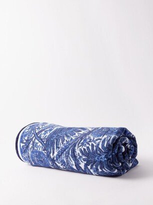 Floral-print Cotton-terry Towel-AA