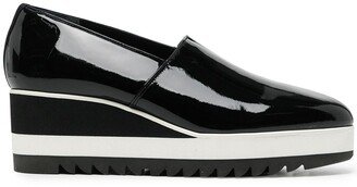 Wedge-S slip-on loafers