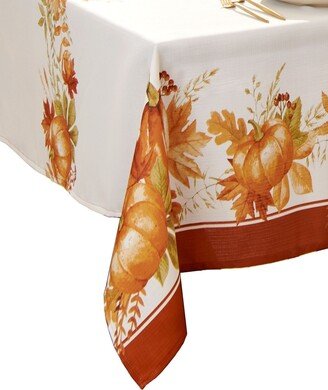 Autumn Pumpkin Grove Fall Rectangle Tablecloth 60