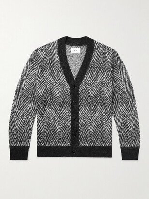 Billy Jacquard-Knit Cardigan-AA