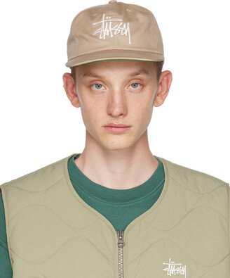 Khaki Mid-Depth Basic Cap