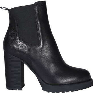 Block-Heel Chelsea Boots