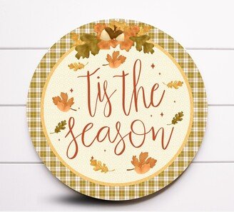 Wreath Sign, Tis The Season Fall Sugar Pepper Designs, Sign For Wreath, Door Decor