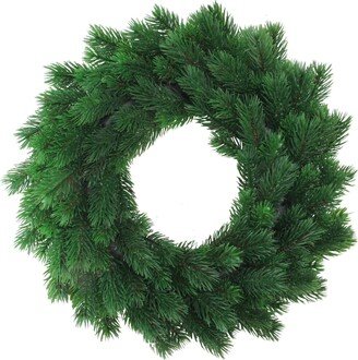 Northlight 16 Decorative Green Pine Artificial Christmas Wreath- Unlit