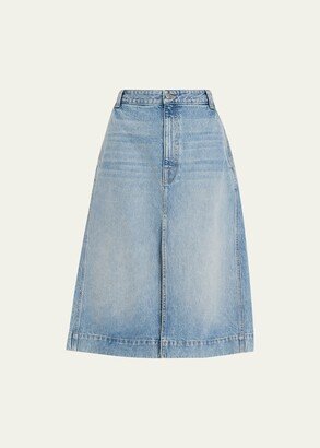 Charlene Denim Midi Skirt