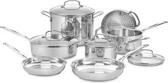 Chef's Classic 11pc Stainless Steel Cookware Set - 77-11G