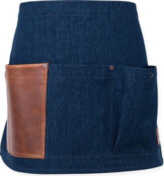 Risdon & Risdon Gardener's Blue Or Canvas Waist Apron - Denim