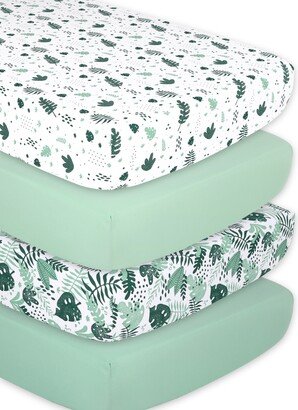 The Botanical Crib Sheets Set, 4 Piece