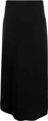 Wrap-Style Long-Length Skirt