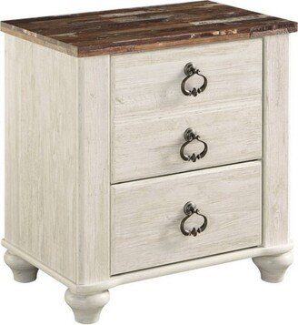 Willowton Nightstand Two-Tone