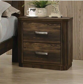 24 Elettra Nightstand Rustic Walnut