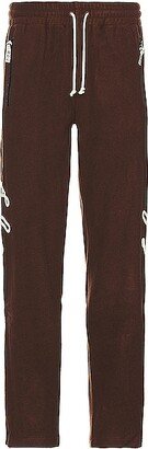 Advisory Board Crystals Wool Track Pant in Brown