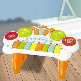 Hozxclle Children's Musical Instrument Toy Early Education Simulation Electronic Musical Piano Keyboard Instrument