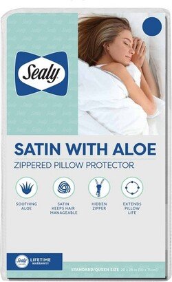 Posturepedic Satin with Aloe Pillow Protector